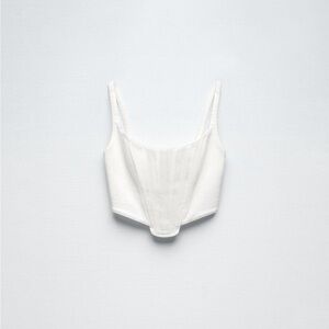 NEVER WORN Zara corset top